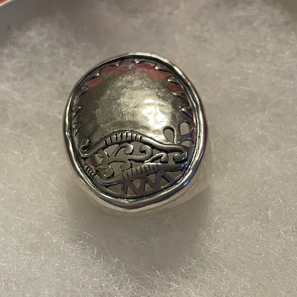 Silpada Sterling Silver ‘REFLECTION’ Statement Ring R2939 - Picture 8 of 15